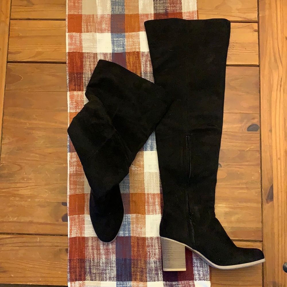 Altar’d State over the knee boots - black - Size 8